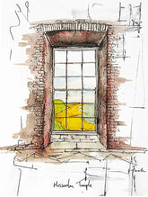 Sketchbook On Paper - Mussenden Temple Window